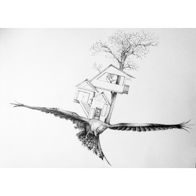 Michael Stacey Art - Birdhouse
